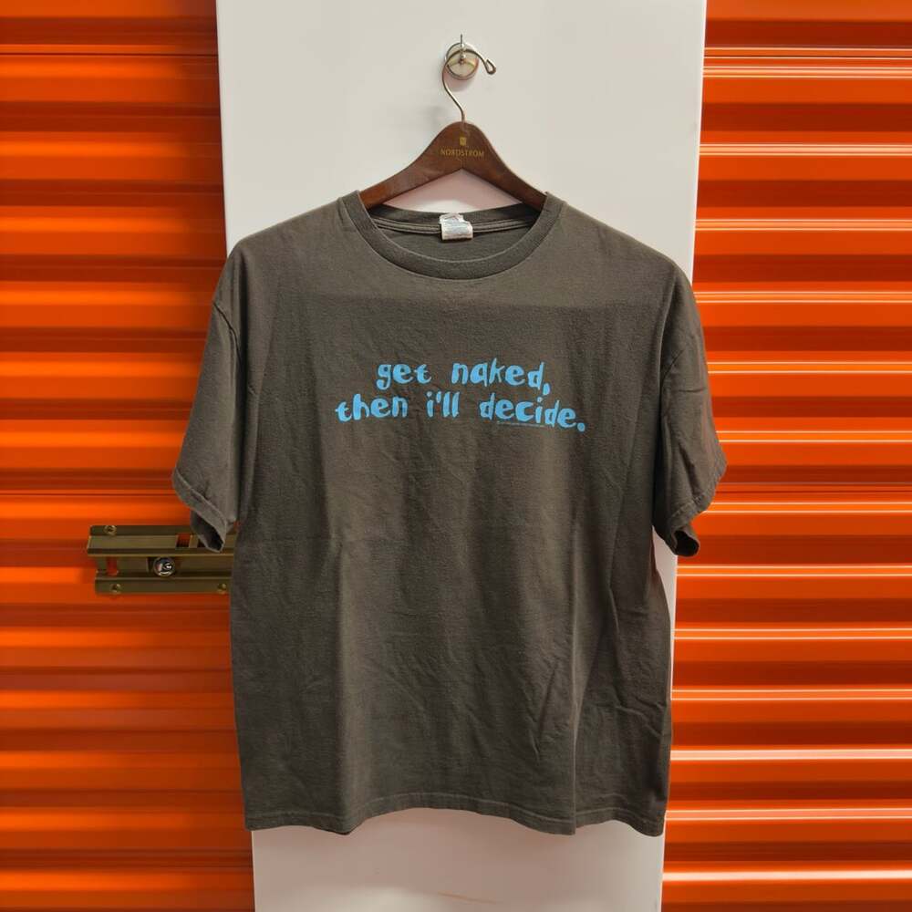 Nordstrom Get Naked Then I'll Decide Graphic T-Shirt
